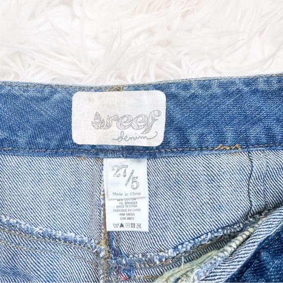 Reef | Vintage Y2K Distressed Jean Skirt - Picture 5 of 5